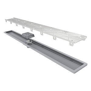 Elleve - Ralo Linear Royal - Tampa Oculta 100Cm - 133