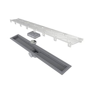 Elleve - Ralo Linear Smart Tampa Oculta 60Cm - 262