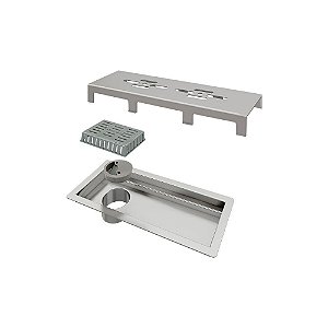 Elleve - Ralo Linear Tiny Tp Vazada 25Cm - 1802