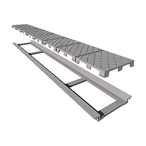Elleve - Ralo Linear Infinity Plus Pvc Tp Oculta 130Cm - 2931