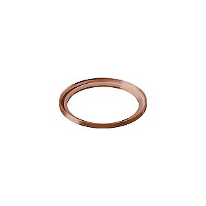 Elleve - Porta Grelha Redondo 100Mm Red Gold - 4186