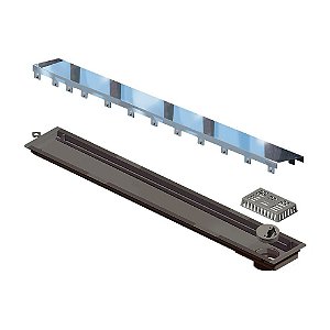 Novii - Ralo Linear Pvc Seco 75Cm Acab. Polido - 4233