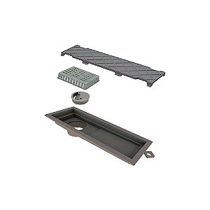 Novii - Ralo Linear Pvc 25Cm Oculto - 6083