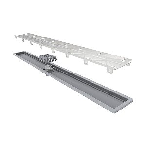 Elleve - Ralo Linear Royal - Tampa Oculta 70 Cm - 8606