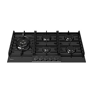 Cooktop Montreal Vidro 90Cm Gás - 5 Queimadores - 20.07.41109