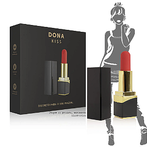 Dona Kiss (Vibrador e estimulador - Outlet)