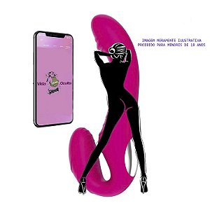 Vibrador Strapless Strap-on Roma-S com Controle Remoto (NV-Toys)