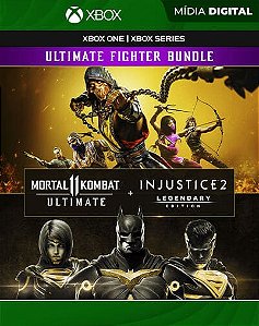 Mortal Kombat 11: Edição Ultimate + Injustice 2: Edição Lendária - Mídia Digital