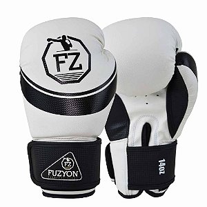 Luva de Boxe Fuzyon Colors White