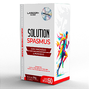 Solution Spasmus com Magnésio e Potássio 60 Cápsulas