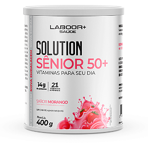 Solution Sênior 50+ 400g Morango