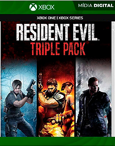 Resident Evil Triple Pack - Xbox One e Xbox Series X|S - Midia Digital