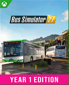 Bus Simulator 27 – Year 1 Edition + 1 Brinde – Xbox Series S/X Mídia Digital