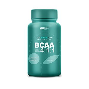 BCAA Private Label - 60 Cápsulas