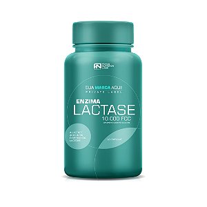 Enzima Lactase 10.000 FCC - 60 Cápsulas