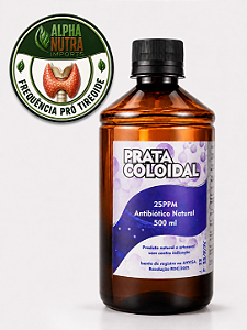 Prata Coloidal - Frequência Pró-Tireoide