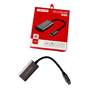 Adaptador tipo c x hdmi Tomate  MTV-618