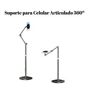 Pedestal articulado para celular