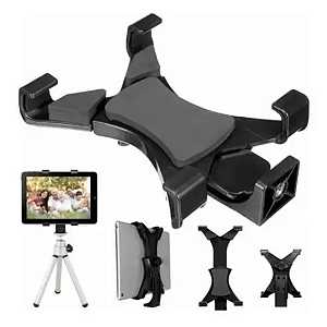 Suporte tablet para tripé rosca