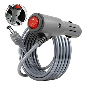 Cabo conversor veicular Dc para Starlink Mini 12v/24v  para 30v   de 2 metros