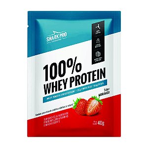 SACHE WHEY 100% MORANGO - 40GR