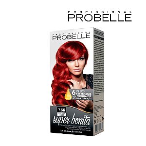 COLORACAO SB 7.66 50ML LOURO MED VERM IN (PROBELLE)