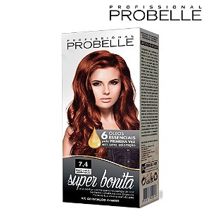 COLORACAO SB 7.4 50ML LOURO MED ACOBREA (PROBELLE)