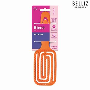 ESCOVA RICCA FLEX WET E DRY LARANJA (BELLIZ)