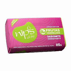 SABONETE BARRA FRUTAS VERMELHAS NIPS 85G- BIOFLEUR