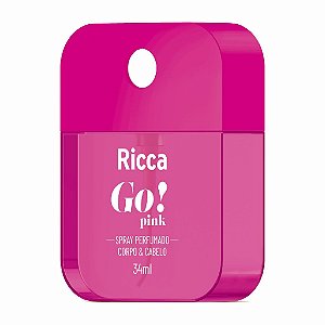SPRAY PERFUMADO GO! CORPO E CABELO PINK 34ML