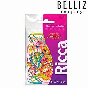 ELASTICOS COLORIDOS 100PCS RICCA (BELLIZ)
