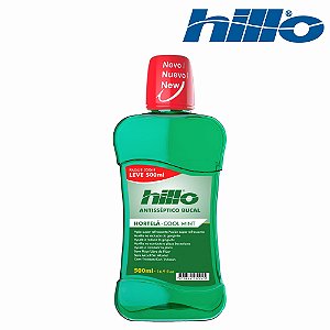 ANTISSEPTICO BUCAL HORTELA 500ML S/ ALCOOL (HILLO)