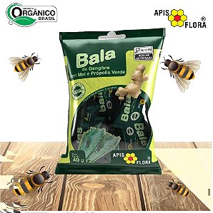 BALA GENGIBRE/MEL/ PROPOLIS 40G API (APIS FLORA)
