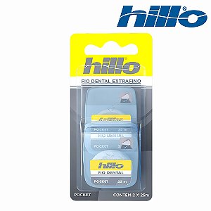FIO DENTAL EXTRAFINO POCKET 2X25M (HILLO)
