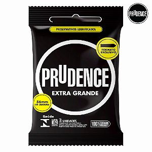 PRESERVATIVO EXTRA GRANDE 3UND (PRUDENCE)
