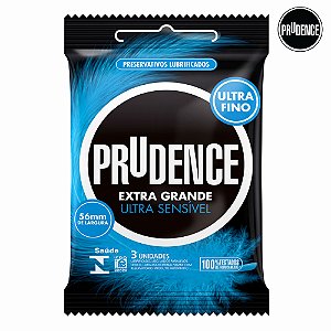 PRESERVATIVO EXTRA GDE ULTRA SENSIVEL 3UND (PRUDENCE)