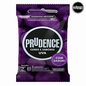 PRESERVATIVO SABOR UVA 3UND (PRUDENCE)