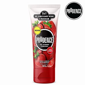 GEL LUBRIFICANTE INTIMO MORANGO 100G (PRUDENCE)