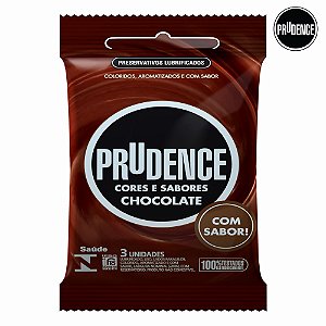 PRESERVATIVO SABOR CHOCOLATE 3UND (PRUDENCE)