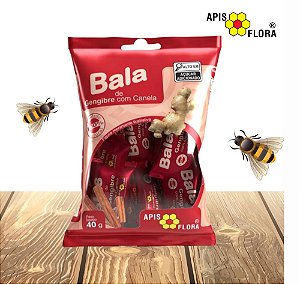 BALA GENGIBRE E CANELA 40G - APIS FLORA (APIS FLORA)