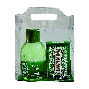 KIT DEO COLONIA LAVANDA PRATA 250ML SABONETE ALFAZEMA100G