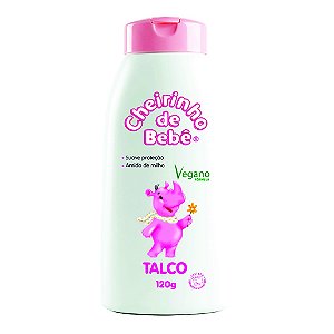 TALCO 120G ROSA VEGANO CH. DE BEBE