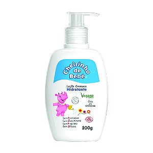 LOCAO CREM. HIDRATANTE 200G AZUL VEGANO CH. DE BEBE