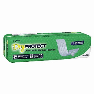 ABSORVENTE UNISSEX P/ INCONTINENCIA INTENSA C/20 UNID.
