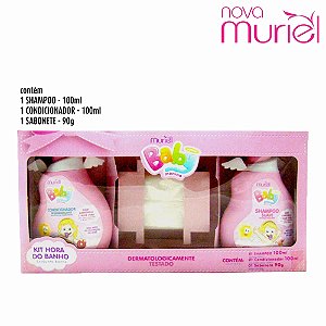 KIT INF HORA DO BANHO MENINA (MURIEL)