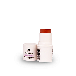 Blush 3 em 1 com FPS 38 - Rosa Claro