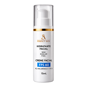 Hidratante Facial FPS 60 Perfect Skin - 15ml