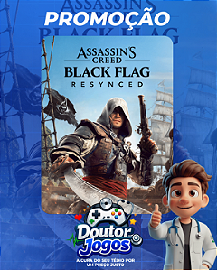Assassin's Creed Black Flag Resynced - Mídia Digital PS5