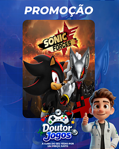 Sonic Forces - Mídia Digital PS4/PS5