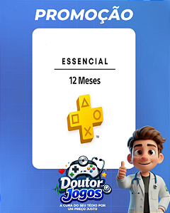 PlayStation Plus Essential (Assinatura 12 Meses) - Mídia Digital PS4/PS5